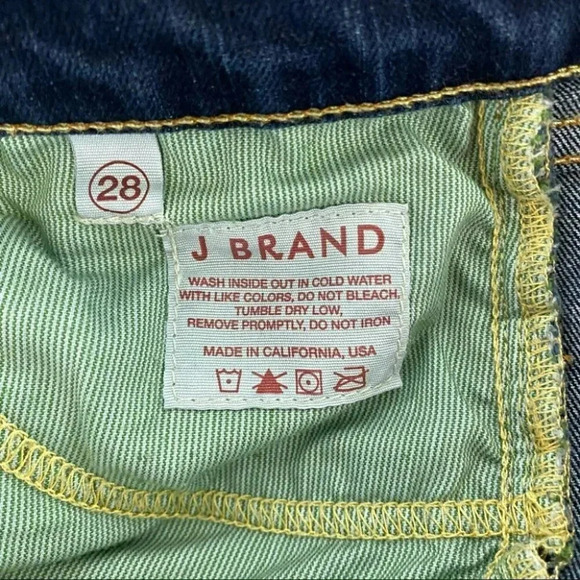J.‎ Brand dark blue jeans size 28/8 - Picture 4 of 5